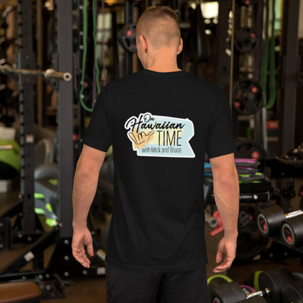 Small logo on chest & big logo on back - Short-Sleeve Unisex T-Shirt - Image 2